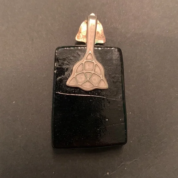 Galaxy Glass Necklace Piece - Picture 2 of 3